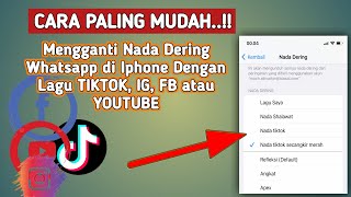 Cara Mengganti Nada Dering di HP Iphone dengan lagu