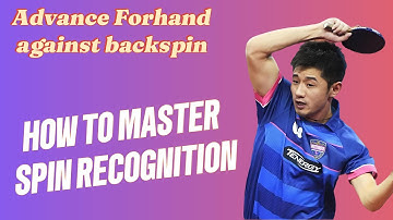 🥷 Zhang Jike Reveals His Secrets To Mastering The Most Difficult Aspect Of Table Tennis #readingspin