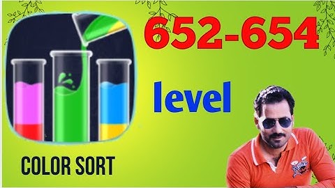 Color sort level 652/654