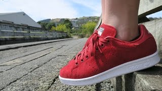 adidas originals x rita ora red stan smith trainers