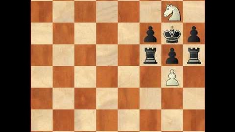 Chess Endgame Study: A Short Beauty by Kasparyan (1935) - [White to move and win]