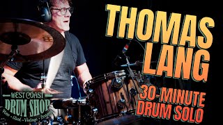 Thomas Lang's MindBlowing Solo at West Coast Drum Shop Bellevue, WA