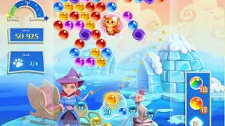 Bubble Witch 2 Saga Level 2428 with no booster & 1 bubble left