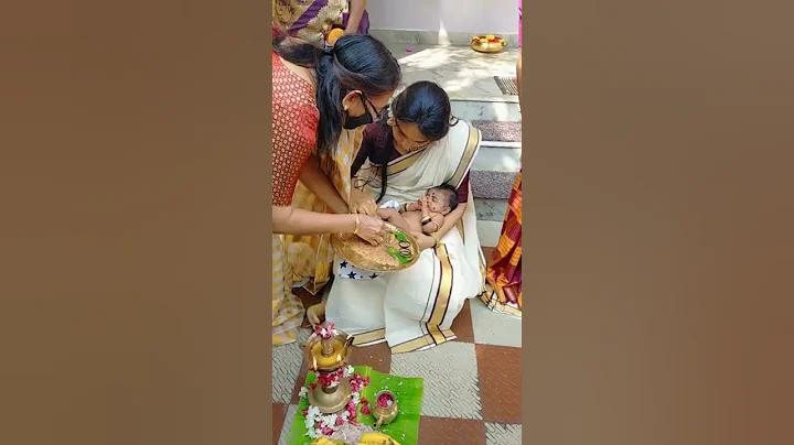 Naming Ceremony • Traditional hindu ceremony 👶🏻#shorts #youtubeshorts #newborn #babyvivu #trending - DayDayNews