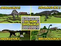 60+ MOBS DINOSAURUS !! ADDON SERU MCPE DINOSAURUSNYA RAME BANGET COY !!