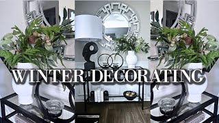 WINTER DECORATE WITH ME |AFTER CHRISTMAS|ENTRYWAY RESET|SLOW LIVING @iSTYLEMYSTYLE