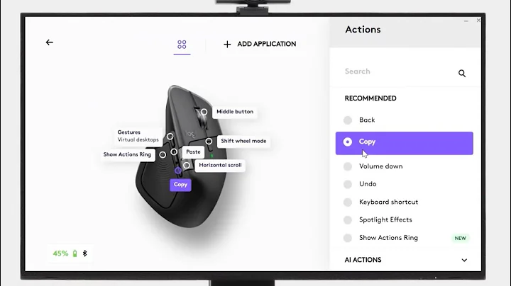 How to customize the buttons of MX Master 4 with Logi Options+ App