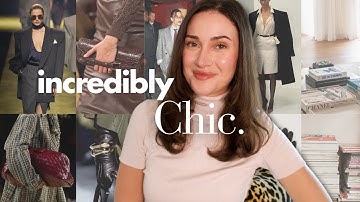 15 Things I Find Incredibly CHIC
