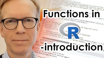 Functions in R - introduction
