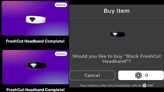 How To Get Fresh Cut Headband Free UGC | Step By Step | Roblox screenshot 4