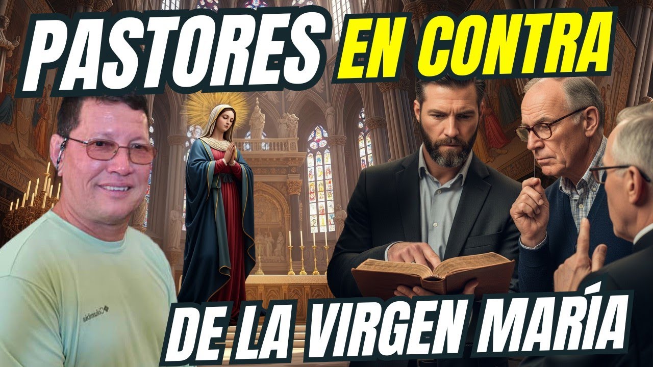 3 PASTORES en contra de la VIRGEN MARÍA tienen FUERTE DEBATE con el PADRE LUIS TORO