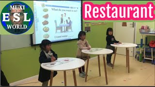 237 - ESL/EFL Class Activity for Kids | Restaurant | Store | Students Talking Time | Mux's ESL tips. screenshot 1