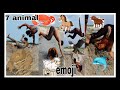 seven animal one Monster emoji