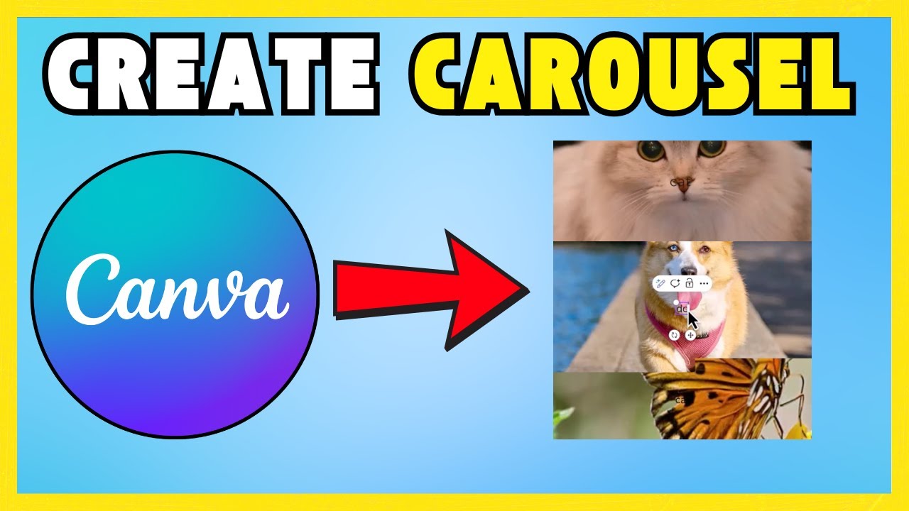 How To Create A Carousel In Canva - The Easy Way! - YouTube