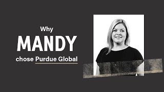 Mandy’s dream of finishing her degree became a reality with Purdue Global. by Purdue Global 377 views 2 months ago 31 seconds