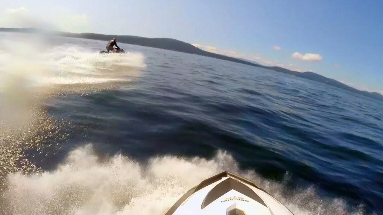 Musclecraft Jet Ski Crescent Beach to Salt Spring Island YouTube