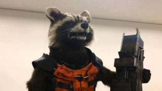 宇宙最凶アライグマが「いいねぇ！」とつぶやき『ガーディアンズ・オブ・ギャラクシー』コメント動画