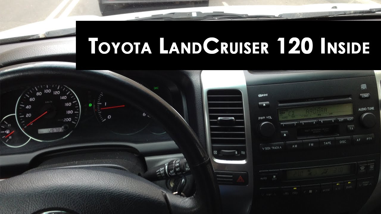 Toyota Land Cruiser 120 Prado Inside