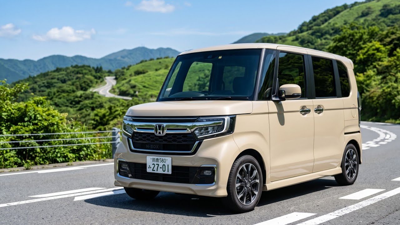 ホンダ N-BOX The New 2027 Honda N-BOX: This Beige Color Is Stunning! What Are