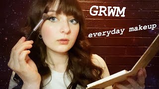 ASMR | Doing My Hair and Makeup  Get Ready with Me (LOTS of tingly, tingly triggers!)