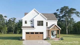 NEW 2-story Modern Farmhouse Design Plan 009-00410