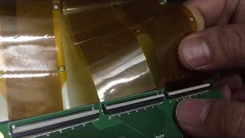 Introduction of connection for touch foil and controller card