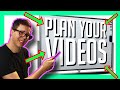 How I PLAN Youtube Videos - YouTuber Tips & Idea Generation