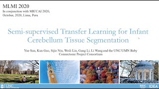 Semi-supervised Transfer Learning for Infant Cerebellum Tissue Segmentation - presented in MLMI 2020