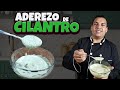 Como preparar un Delicioso Aderezo de Cilantro &quot;A mi estilo&quot;