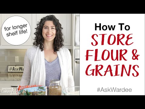 Video: How To Store Flour