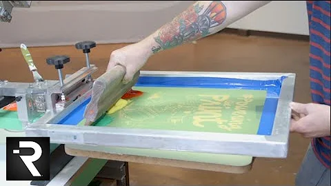 How To Screen Print Multiple Colors With One Screen