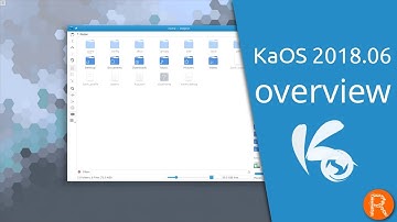 KaOS 2018.06 overview | A Lean KDE Distribution.