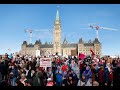 Thousands gather for ottawa protest