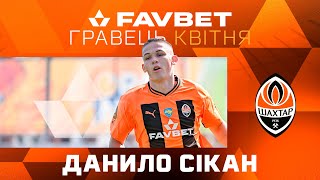 Danylo Sikan is Shakhtar Player of the Month for April according to fans