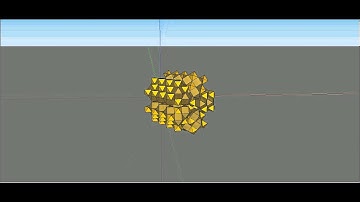 Icosahedron, octahedron, cuboctahedron model