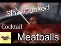 Cocktail Meatballs with Hot Pepper Jelly in a Crockpot