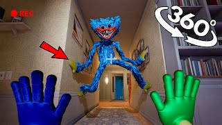 VR 360° Huggy Wuggy in My House! New DLC Poppy Playtime