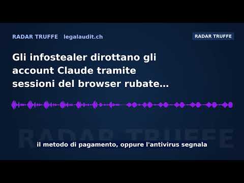 Gli infostealer dirottano gli account Claude tramite sessioni del browser rubate
