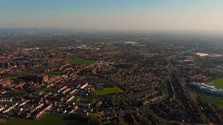 Drone above Chadderton, Oldham