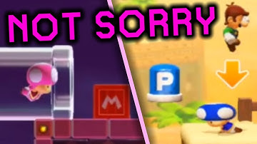 Being a horrible person in Multiplayer VS (Super Mario Maker 2) | Multiplayer #2