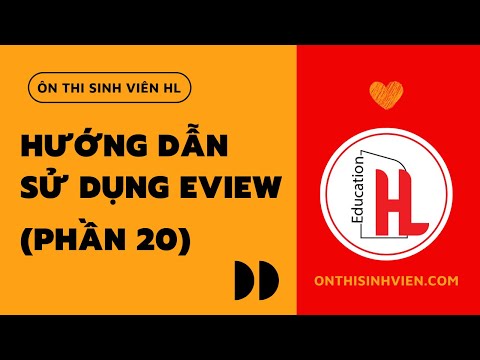 Video HƯỚNG DẪN SỬ DỤNG PHẦN MỀM EVIEW (Phần 20) - youtube