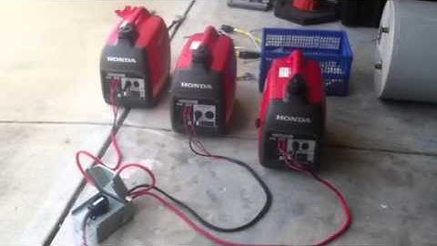 3 parallel generators