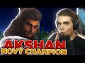 Nový champion Akshan - mix všech championu dohromady (Reakce)