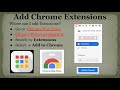 Google chrome apps  extensions 101