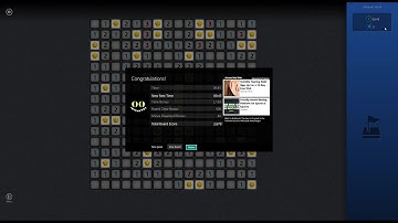 Minesweeper Intermediate PB - 0:44