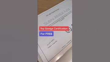 google cerrifiation For Free  #explore #video #googlehack #shortvideo #Feed #Tech #killiantech