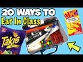 20 Smart Ways To Sneak Food and Candy Into Class Using School Supplies - NEVER FAILS | Nextraker