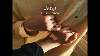 Gambar cover LYLA X GHEA - 'JANJI' (Lirik video)