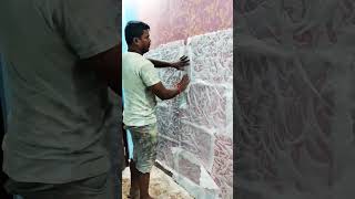 Asian Paints Royal Texture Paint Dapple Effect