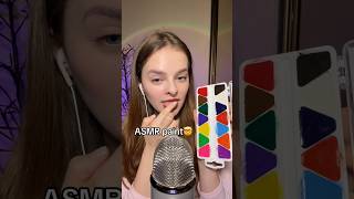 ASMR paint🤯 #asmr #asmrpaint